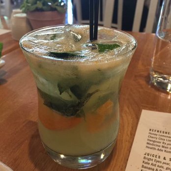 True Food Kitchen - The amazingly light and fresh, Citrus Skinny Mojito - New American Near Me - Phoenix, Arizona