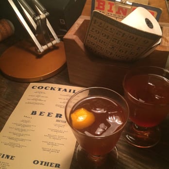 Game Room - Old fashioneds with the cool decor in the Game Room - Cocktail Bars Near Me - Chicago, Illinois