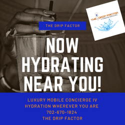 The Drip Factor - Luxury Mobile IV Hydration delivered directly to your door