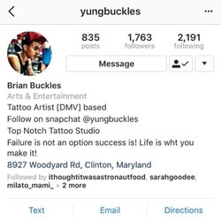 Tattoos by Brian Buckles - IG @Brianbuckles