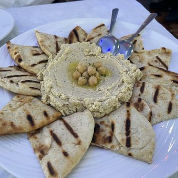 Hellas Restaurant - Hummus plate - Bakeries Near Me - Tarpon Springs, Florida