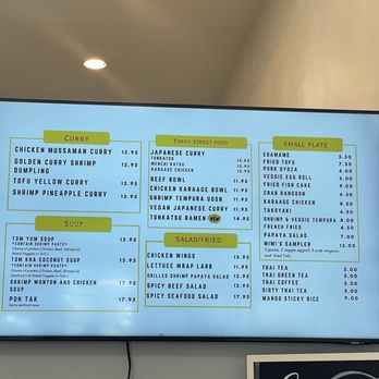Dancing Spoons - menu - Thai Near Me - San Gabriel, California