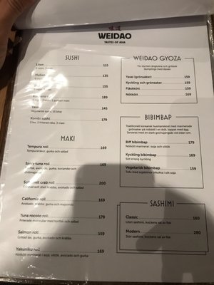 Menu photo 5 Weidao Stockholm, AB Menu photo 5 Weidao Stockholm, AB