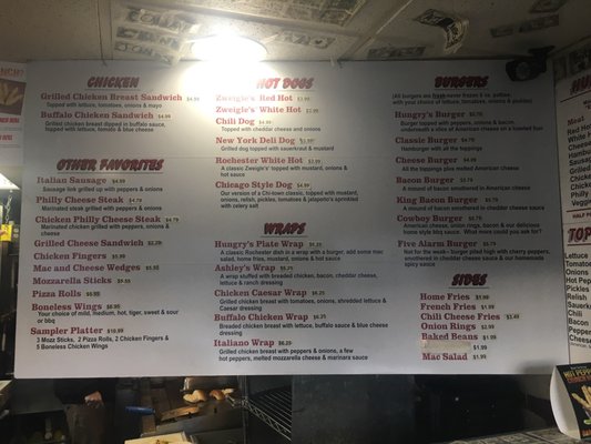 Menu photo 4 Hungry's Grill Pittsford, NY Menu photo 4 Hungry's Grill Pittsford, NY