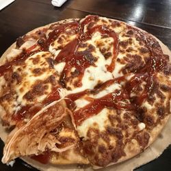 Tavern 101 - Pulled pork pizza - very cheesy!!!