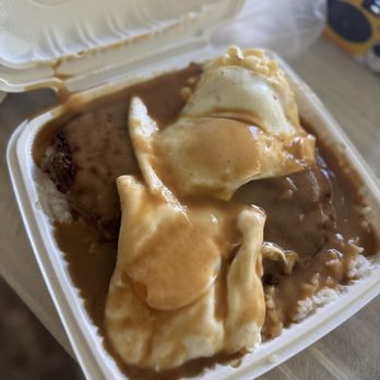 Lucky Box BBQ & Sushi  - Loco moco - Fast Food Near Me - Ewa Beach, Hawaii