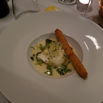 24 le Restaurant - Bacon and onion soup with poached egg - French Near Me - Paris, 75