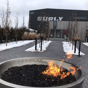 Surly Brewing - I like the big fire pit welcoming you to the brewery - Breweries Near Me - Minneapolis, Minnesota