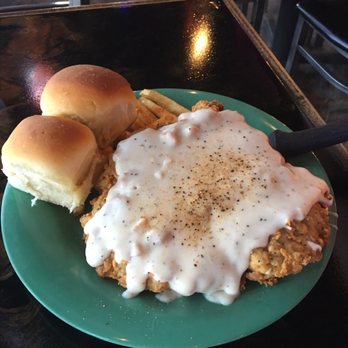 Gator's Bayou - My lunch companion had the Chicken Fried Steak special and French fries. Nothing left when he was done! - Bars Near Me - Lubbock, Texas