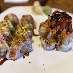 Jay's 108 - SNOW WHITE AND VOLCANO SUSHI ROLLS