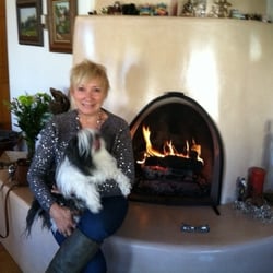 Shelley Warren Astrology - In Santa Fe with Stazi the Star Dog!