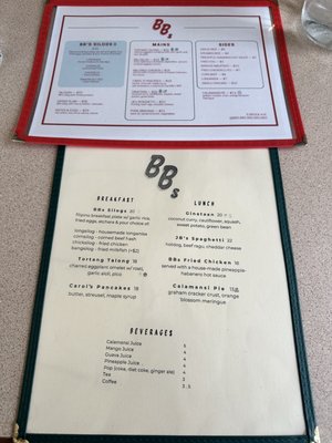 Menu photo 1 BB's Toronto, ON Menu photo 1 BB's Toronto, ON