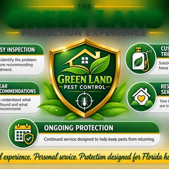 Green Land Pest Control - Complete service - Pest Control Near Me - Trinity, Florida Green Land Pest Control - Complete service - Pest Control Near Me - Trinity, Florida