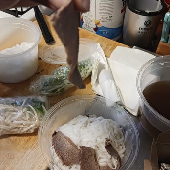 123 Pho - Flank steak, very disappointing - Vietnamese Near Me - Long Beach, California