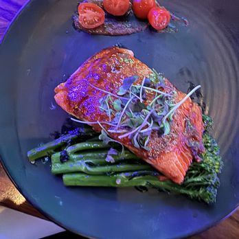STK Steakhouse Bellevue - Well-done salmon - Steakhouses Near Me - Bellevue, Washington
