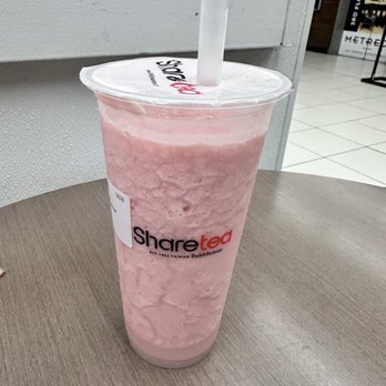 Sharetea - Strawberry Coconut Ice Blended (Caffeine Free) - Coffee & Tea Near Me - San Francisco, California Sharetea - Strawberry Coconut Ice Blended (Caffeine Free) - Coffee & Tea Near Me - San Francisco, California