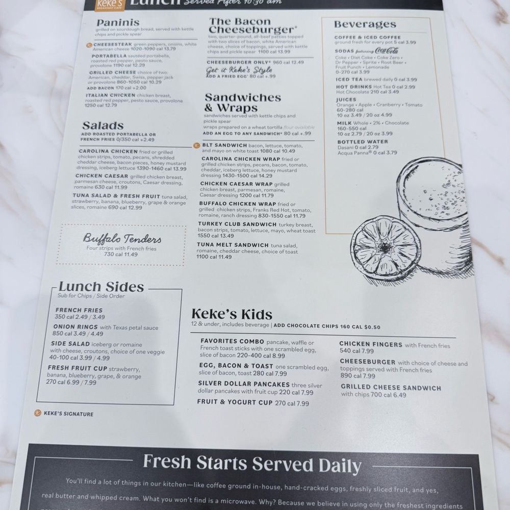 Menu Menu