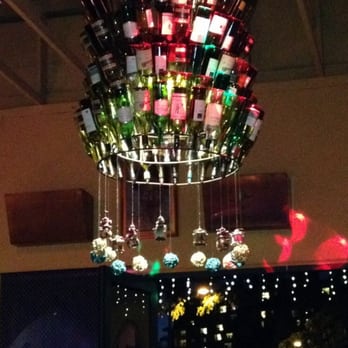 Java Jazz & Soup Nutz - Wine bottle chandelier! - Coffee & Tea Near Me - Lahaina, Hawaii