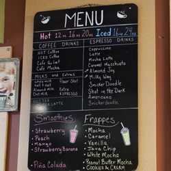 The Coffee Xchange On 42 - Drink menu