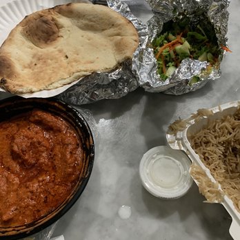 Spice and Beyond - My salad is in foil. Wilted. - Halal Near Me - Latham, New York