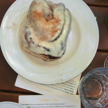 Fellows Cafe - Worlds smallest cinnamon roll (that's a joke) - Breakfast & Brunch Near Me - Roswell, Georgia Fellows Cafe - Worlds smallest cinnamon roll (that's a joke) - Breakfast & Brunch Near Me - Roswell, Georgia