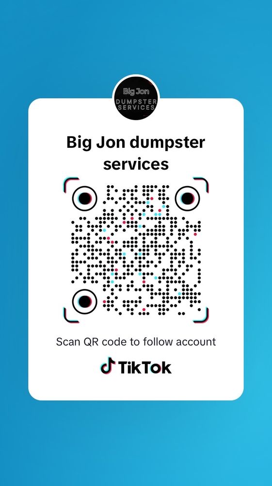 Slide of Big Jon Dumpster Services