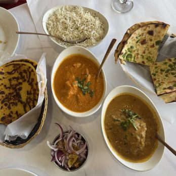 Shahi Darbar - Makki Di Roti (2pc), Chicken Tikka Masala, Murgh Methi Malai with Jalapeño naan - Indian Near Me - Santa Clara, California Shahi Darbar - Makki Di Roti (2pc), Chicken Tikka Masala, Murgh Methi Malai with Jalapeño naan - Indian Near Me - Santa Clara, California