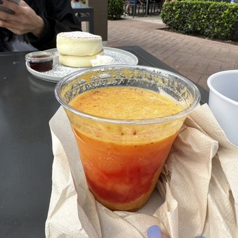 Burnt Crumbs - Mimosa Orange Juice - New American Near Me - Irvine, California