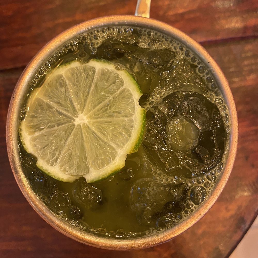 La Fina - Mule cocktail, icy and refreshing! - Mexican Near Me - Puerto Vallarta, JAL La Fina - Mule cocktail, icy and refreshing! - Mexican Near Me - Puerto Vallarta, JAL