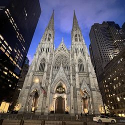 St. Patrick's Cathedral - Frigid Sunday Morning at St. Patrick's Cathedral. DEC 22, 2024
