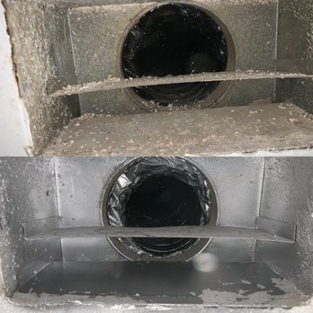HVAC Miracles - Air Vent: Before (Top) Air Vent: After (Bottom) = WOW - Heating & Air Conditioning/HVAC Near Me
