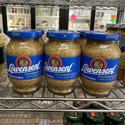 Lewandoski's Market - Variety of mustards for sale
