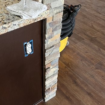 Redstar Construction - Trim on the island not installed - General Contractors Near Me - Fontana, California Redstar Construction - Trim on the island not installed - General Contractors Near Me - Fontana, California