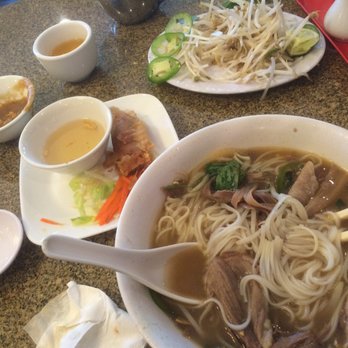 Pho Boi - Spicy peanut fatty flank n steak noodles... Yummy - Vietnamese Near Me - Nanaimo, British Columbia