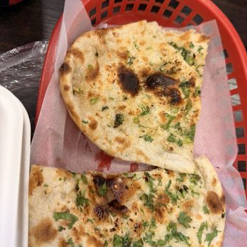 Orange Curry - Garlic Naan - Indian Near Me - Orange, California