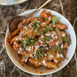 butter chicken Loaded Masala Fries
