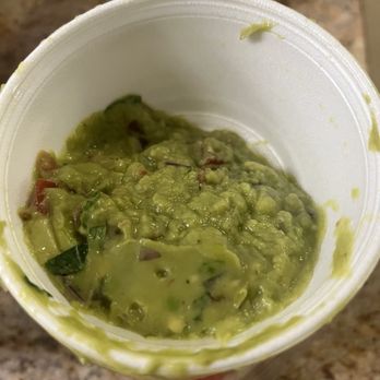 Orale Mexican Restaurant - Good guac unfortunately 75% of it was spilled inside the bag due to the cheap containers - Mexican Near Me - Hollywood, Florida