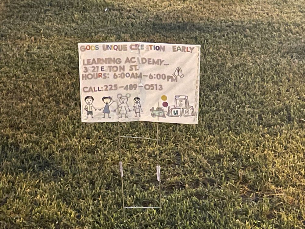 Gods Unique Creation Early Learning Center - childcare center in Baton Rouge, LA