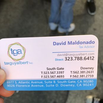 Tax Guy Albert - Tax Services Near Me - South Gate, California