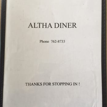 Altha Diner - Menu - American Near Me - Altha, Florida