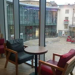 Pret A Manger - Upstairs view over the square