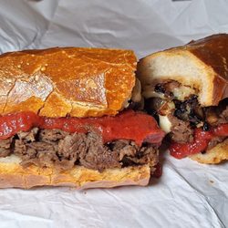 Leo's Bakery & Deli - 8" Philly Steak Sandwich with FREE BIG COOKIE save a long trip to Philadelphia  $11.75