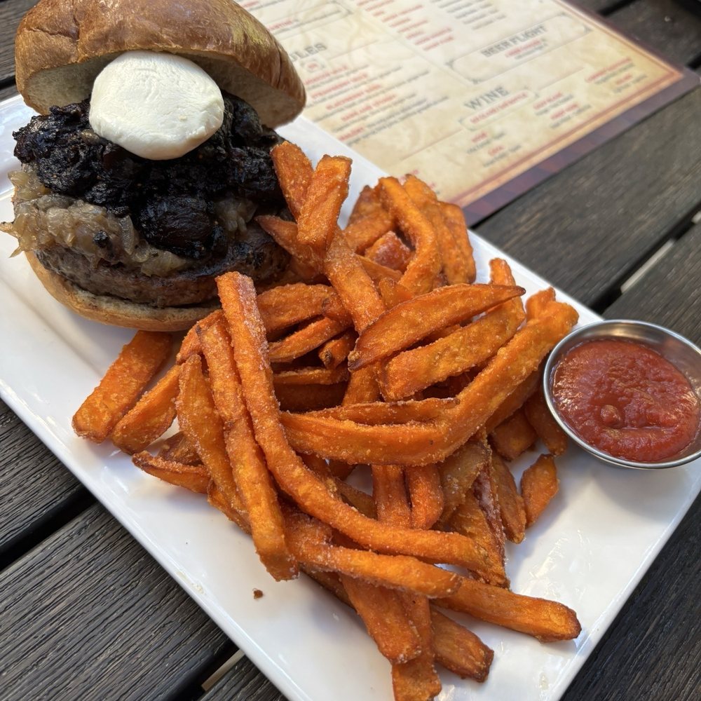 The Bad Apple - The Figs Is In and Sweet Potato Fries - American Near Me - Chicago, Illinois The Bad Apple - The Figs Is In and Sweet Potato Fries - American Near Me - Chicago, Illinois