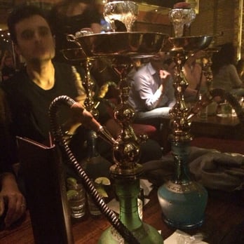 Gazuza Lounge - Three hookahs. Mixed fruit, grape mint, lemon mint. Can't really go wrong with these choices :) - Hookah Bars Near Me - Washington, DC, District of Columbia