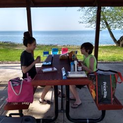 Yates Town Park - An epic Battleship battle was afoot on this picnic day.