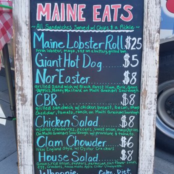Maine Eats - Current menu 7/7/20 - Food Trucks Near Me