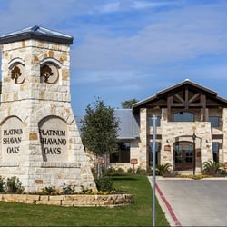 Platinum Shavano Oaks by Willow Bridge - Main entrance.