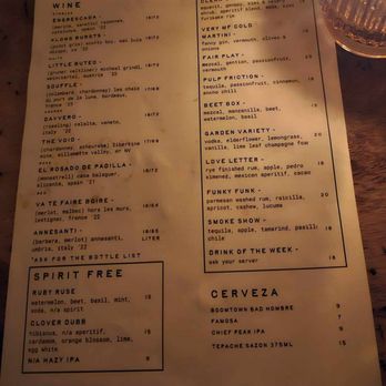 Si! Mon - Drink Menu - Latin American Near Me - Los Angeles, California