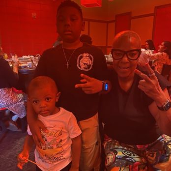 Benihana - Downey - Here with both of my grandsons at Benihana for my 65th Birthday - Sushi Bars Near Me - Downey, California