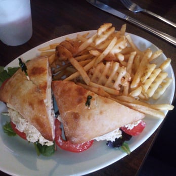 Toasterz Cafe - Chicken salad sandwich on ciabatta bread - Breakfast & Brunch Near Me - Houston, Texas Toasterz Cafe - Chicken salad sandwich on ciabatta bread - Breakfast & Brunch Near Me - Houston, Texas